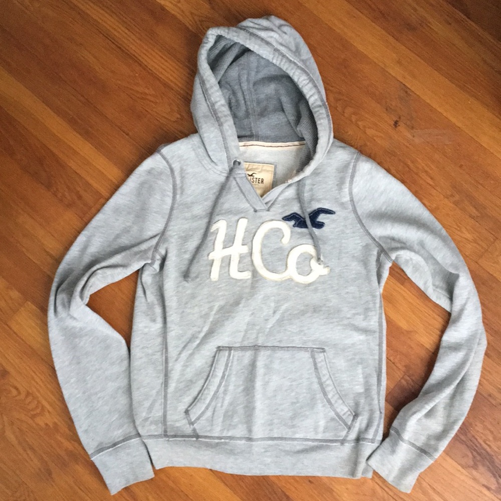 Hollister Sequin Logo Hoodie